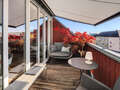 appartement avec mezzanine München Obergiesing 01 terrasse sur le toit 15054