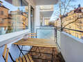 appartement München Schwabing (links der Leopoldstraße) 02 balcon 1660