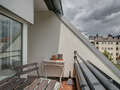 appartement style maisonnette München Maxvorstadt - Museumsviertel 02 balcon 1668