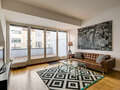 appartement avec terrasse sur le toit München Maxvorstadt - Museumsviertel 02 salon 2