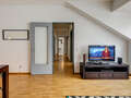 appartement avec terrasse sur le toit München Maxvorstadt - Museumsviertel 03 salon 2