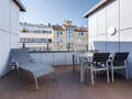 appartement avec terrasse sur le toit München Maxvorstadt - Museumsviertel 02 terrasse 2