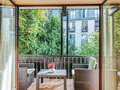 appartement style maisonnette München Herzogpark 01 2e balcon 3249
