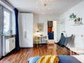 studio München Neuhausen 02 pièce à vivre 3328
