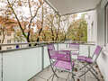 appartement München Schwabing-Nord (zw. Belgrad- & Leopoldstraße) 01 balcon 342