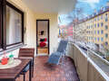 appartement München Schwabing-West (rund um den Hohenzollernplatz) 01 balcon 3827
