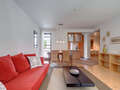appartement style maisonnette München Glockenbachviertel 04 salon 3866
