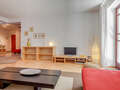 appartement style maisonnette München Glockenbachviertel 05 salon 3866