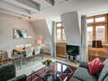 appartement avec terrasse sur le toit München Gärtnerplatzviertel 03 salon 4036