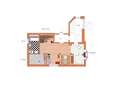 appartement style maisonnette München Pasing 01 plan d'étage 407