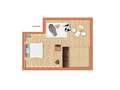 appartement style maisonnette München Pasing 02 plan d'étage 407