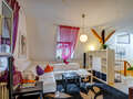 appartement sous les toits München Giesing 02 pièce à vivre 4477