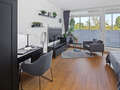 appartement München Moosach 02 pièce à vivre 4969
