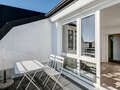 appartement avec terrasse sur le toit München Schwabing-West 03 terrasse 5041