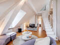 appartement avec mezzanine München Westend 03 pièce à vivre 5354