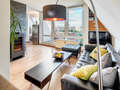 appartement avec terrasse sur le toit München Isarvorstadt 05 salon 5524