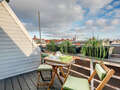 appartement avec terrasse sur le toit München Isarvorstadt 03 terrasse 5524