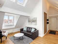 appartement sous les toits München Schwabing 02 pièce à vivre 5576