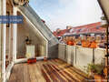 appartement avec mezzanine München Lehel 01 terrasse 6601