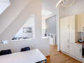 appartement sous les toits München Neuhausen 03 cuisine 7084