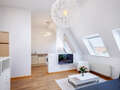 appartement sous les toits München Neuhausen 04 pièce à vivre 7084
