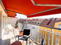 appartement avec terrasse sur le toit München Schwabing-West (rund um den Hohenzollernplatz) 01 terrasse sur le toit 7704