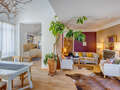 appartement style maisonnette avec mezzanine München Nymphenburg 01 pièce à vivre 8333