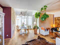 appartement style maisonnette avec mezzanine München Nymphenburg 05 pièce à vivre 8333