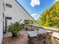 appartement style maisonnette avec mezzanine München Nymphenburg 03 terrasse sur le toit 8333