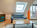 appartement sous les toits München Moosach 01 salon 8631