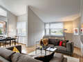 appartement avec terrasse sur le toit München Arabellapark 03 salon 9024