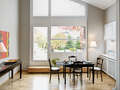 appartement avec terrasse sur le toit München Arabellapark 06 salon 9024
