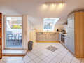 appartement avec terrasse sur le toit München Gärtnerplatzviertel 01 cuisine 9135