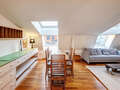 appartement avec terrasse sur le toit München Gärtnerplatzviertel 01 pièce à vivre 9135