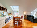 appartement avec terrasse sur le toit München Gärtnerplatzviertel 05 pièce à vivre 9135