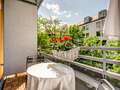 appartement München Maxvorstadt - Museumsviertel 03 balcon 9424