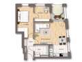 appartement München Obersendling 01 plan d'étage 9445