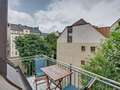 appartement style maisonnette München Lehel 01 balcon 9580