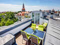 appartement avec terrasse sur le toit München Schwabing 01 terrasse sur le toit 9602