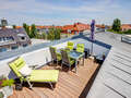 appartement avec terrasse sur le toit München Schwabing 02 terrasse sur le toit 9602