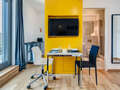 appartement sous les toits München Giesing 04 salon 9613