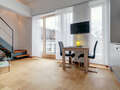 appartement style maisonnette avec mezzanine Unterschleißheim Lohhof 04 salon 9677