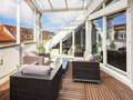 appartement style maisonnette avec mezzanine München Maxvorstadt - Museumsviertel 01 terrasse sur le toit 9925