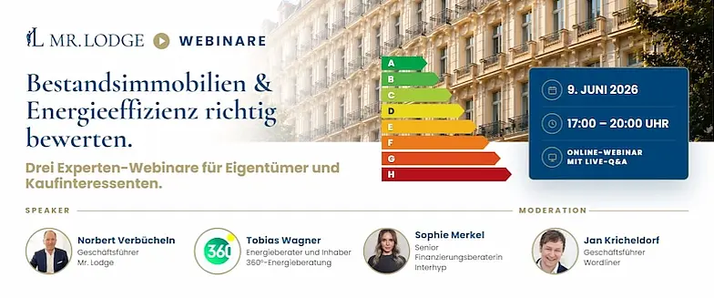 Webinar zur Energieeffizienz & Bestandsimmobilien 