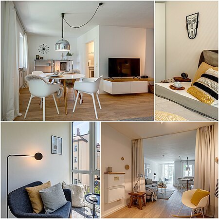 ID 361: Münchner Freiheit : Appartement meublé avec style