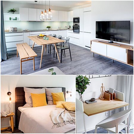 ID 11135: Appartement de 4 pièces meublé de haute qualité