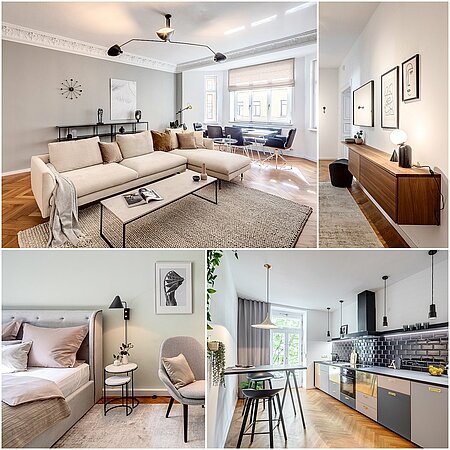 ID 11821: Appartement premium avec mobilier design