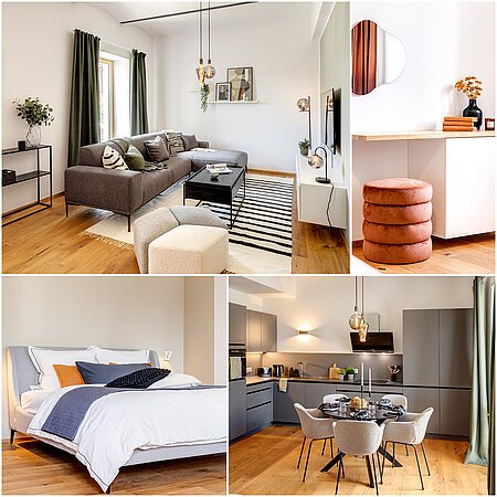 ID 12968: Magnifique appartement meublé en terrasse