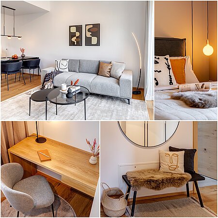 ID 12955: Première occupation avec terrasse ensoleillée & meublé prêt à vivre