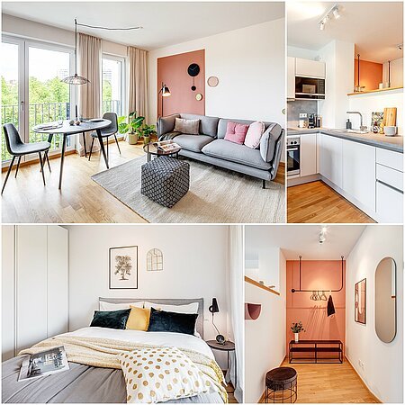 ID 11423: Appartement 2 pièces de haute qualité à la Theresienwiese